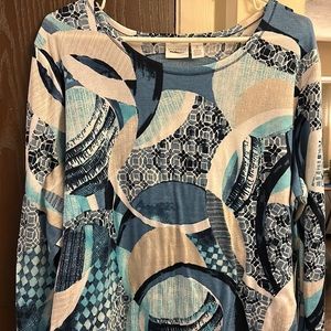Chico’s Long Sleeve Women’s Top Size 3x